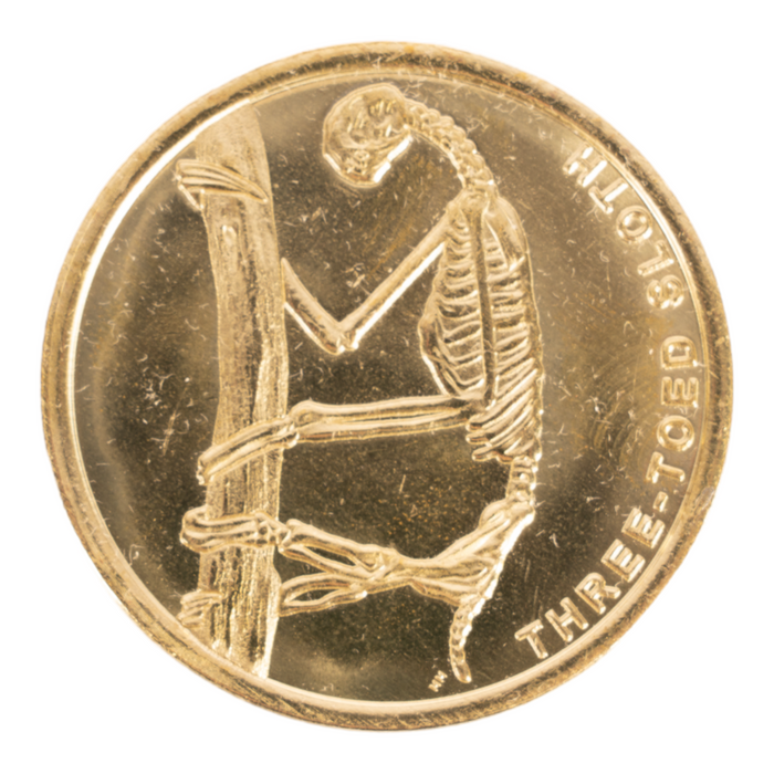 SKELETONS: Museum of Osteology Golden Medallion Coin