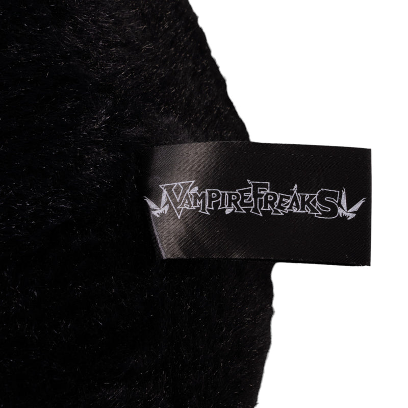 Skelekitty Throw Pillow