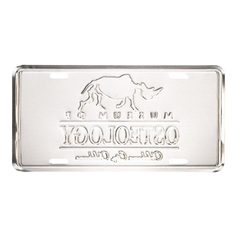 Museum of Osteology License Plate