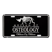Museum of Osteology License Plate