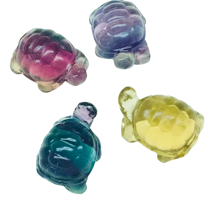 Carved Fluorite Turtle