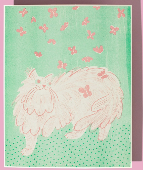 Bromstad Printing Co. Risograph Print