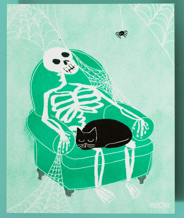 Bromstad Printing Co. Risograph Print