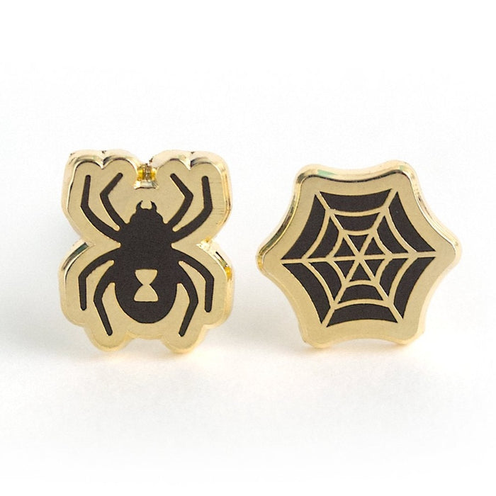 Spider & Web Earrings