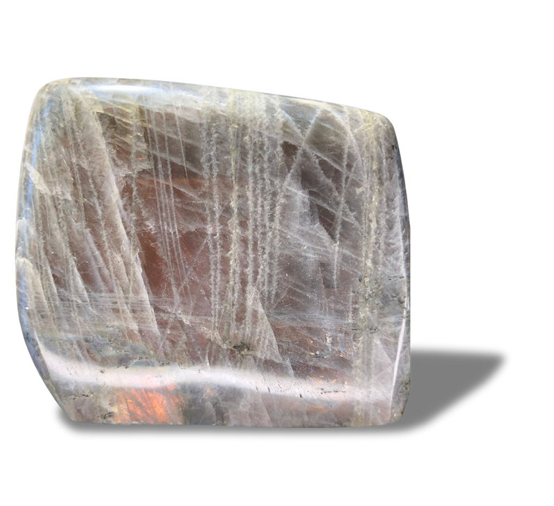 Purple Labradorite Mineral Specimen - Large
