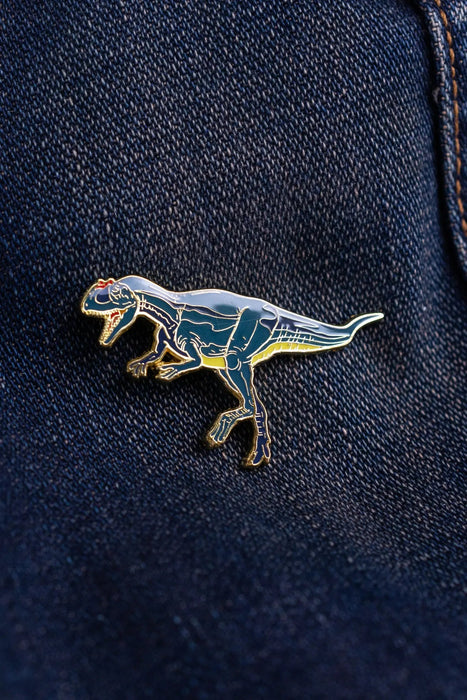 Allosaurus Enamel Pin (Allosaurus fragilis)