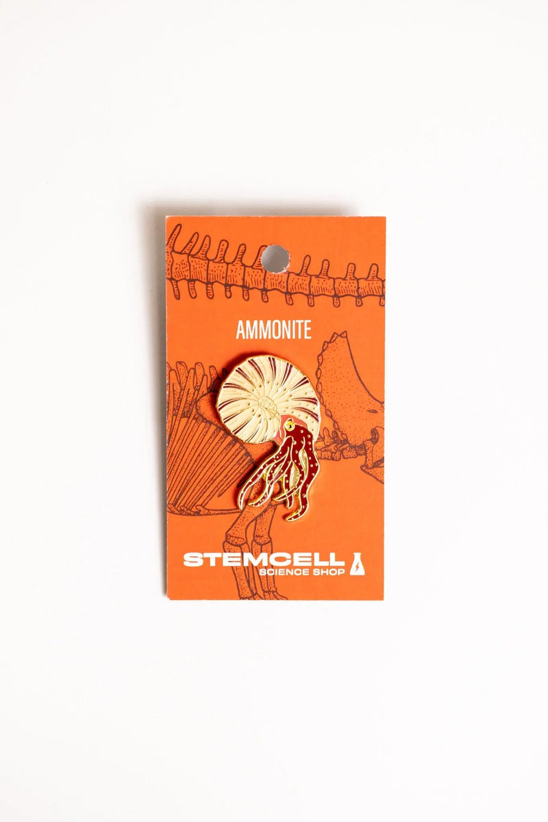 Ammonite Enamel Pin (Ammonoidea)