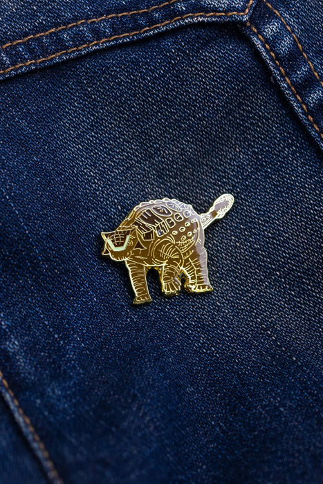 Ankylosaurus Enamel Pin (Ankylosaurus magniventris)