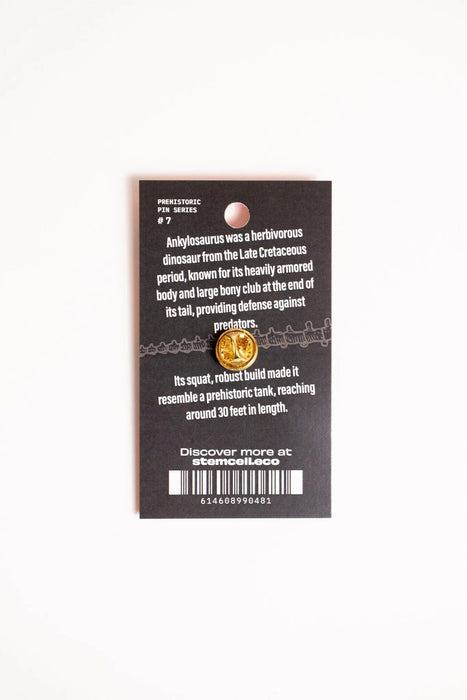 Ankylosaurus Enamel Pin (Ankylosaurus magniventris)