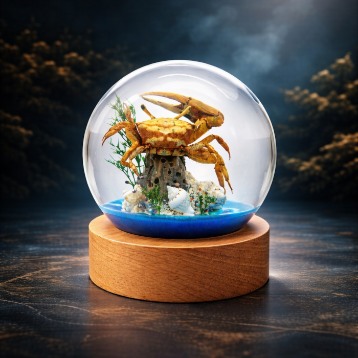 Crab Acrylic Globe