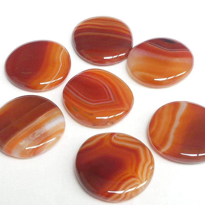 Banded Carnelian Mineral Specimen