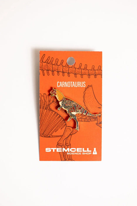 Carnotaurus Enamel Pin (Carnotaurus sastrei)