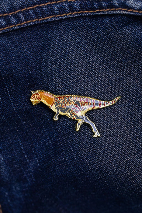 Carnotaurus Enamel Pin (Carnotaurus sastrei)