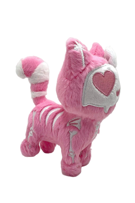 Skelekitty Plush Keychain