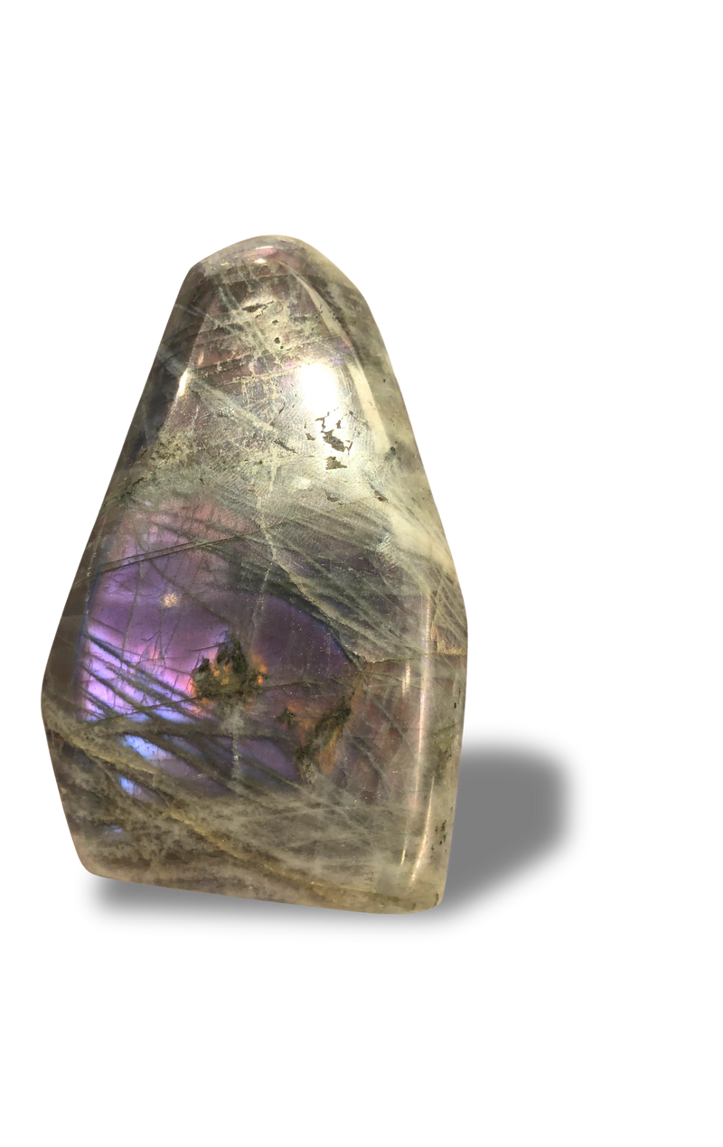 Purple Labradorite Mineral Specimen - Large