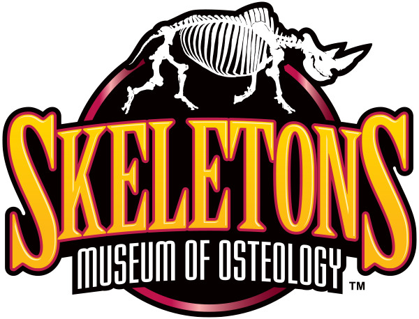 SKELETONS: Museum of Osteology logo