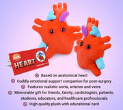 GIANTmicrobes Heart Plush