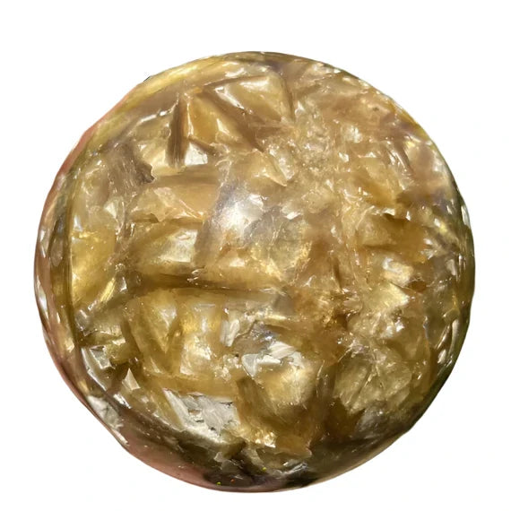 Polished Golden Mica Sphere