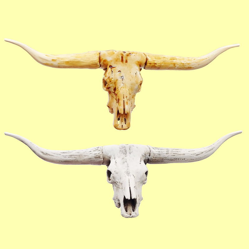 Texas Longhorn Steer Skull Replica - 1:12 Scale