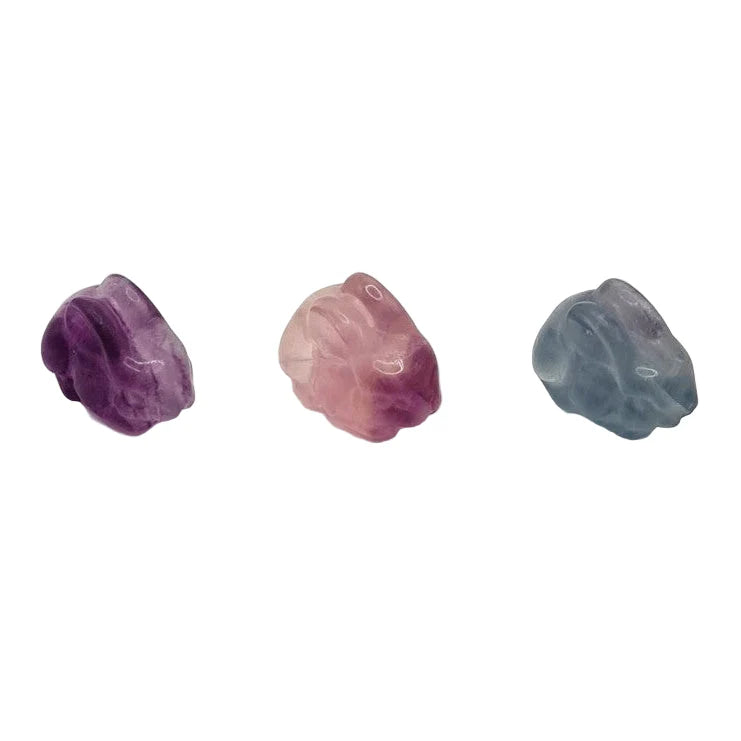 Carved Fluorite Rabbit