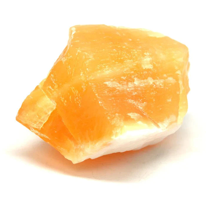 Orange Calcite Mineral Specimen