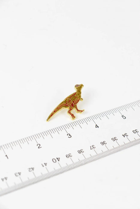 Pachycephalosaurus Enamel Pin (Pachycephalosaurus wyomingensis)
