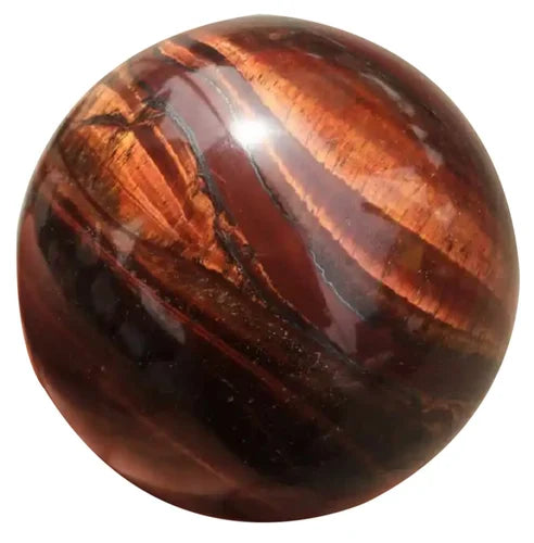 Polished Red Tiger's Eye Sphere - Large