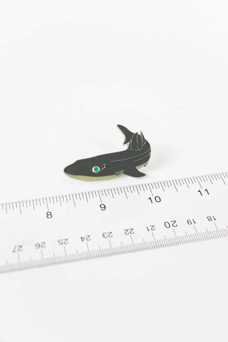 Longnose Spurdog Enamel Pin (Squalus mitsukurii)