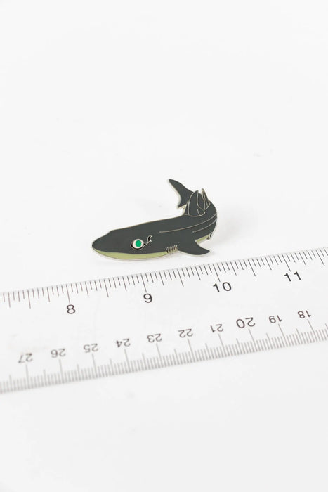 Longnose Spurdog Enamel Pin (Squalus mitsukurii)
