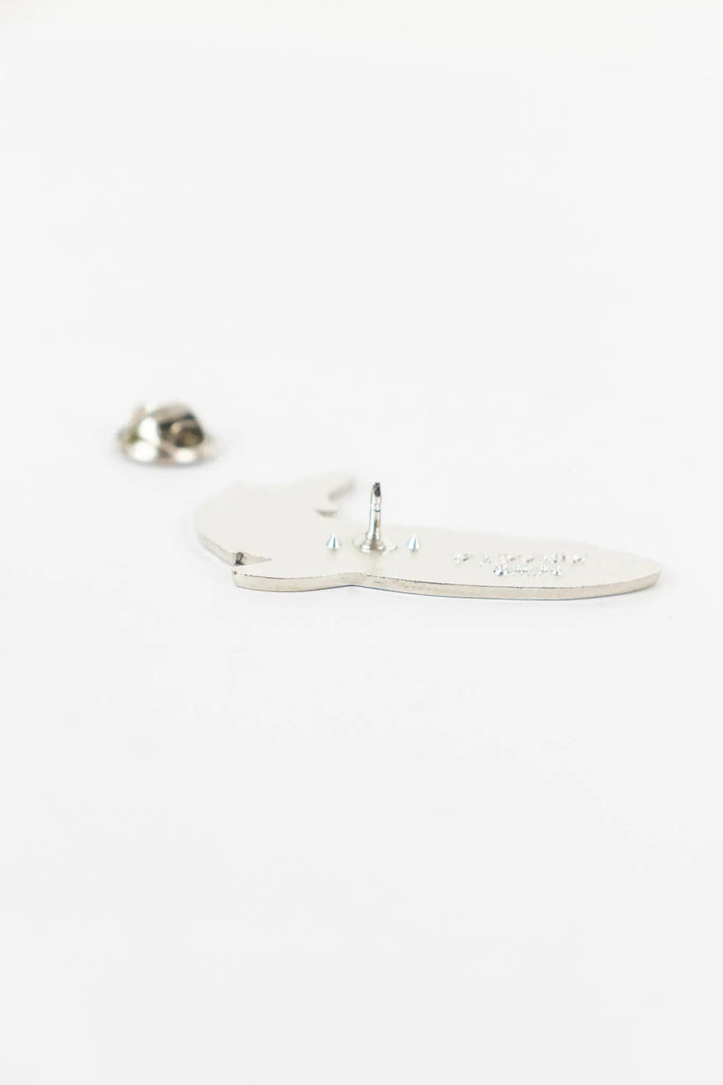 Longnose Spurdog Enamel Pin (Squalus mitsukurii)