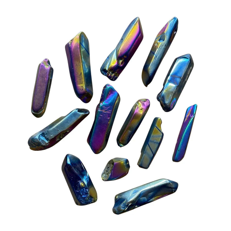 Titanium Aura Quartz Mineral Specimen - Large