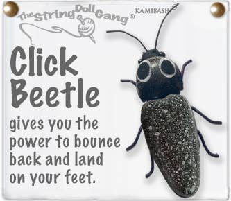 Click Beetle (The String Doll Keychain)