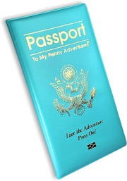 Pressed Penny Passport Holder