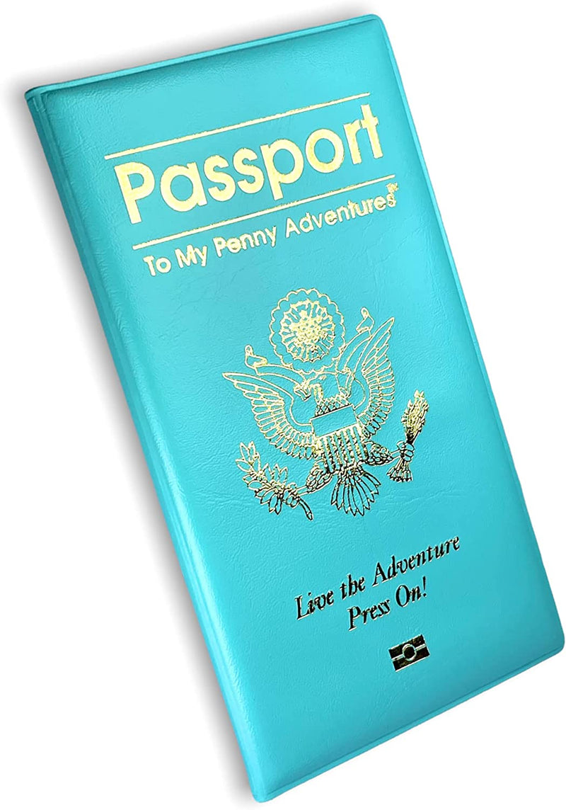 Pressed Penny Passport Holder