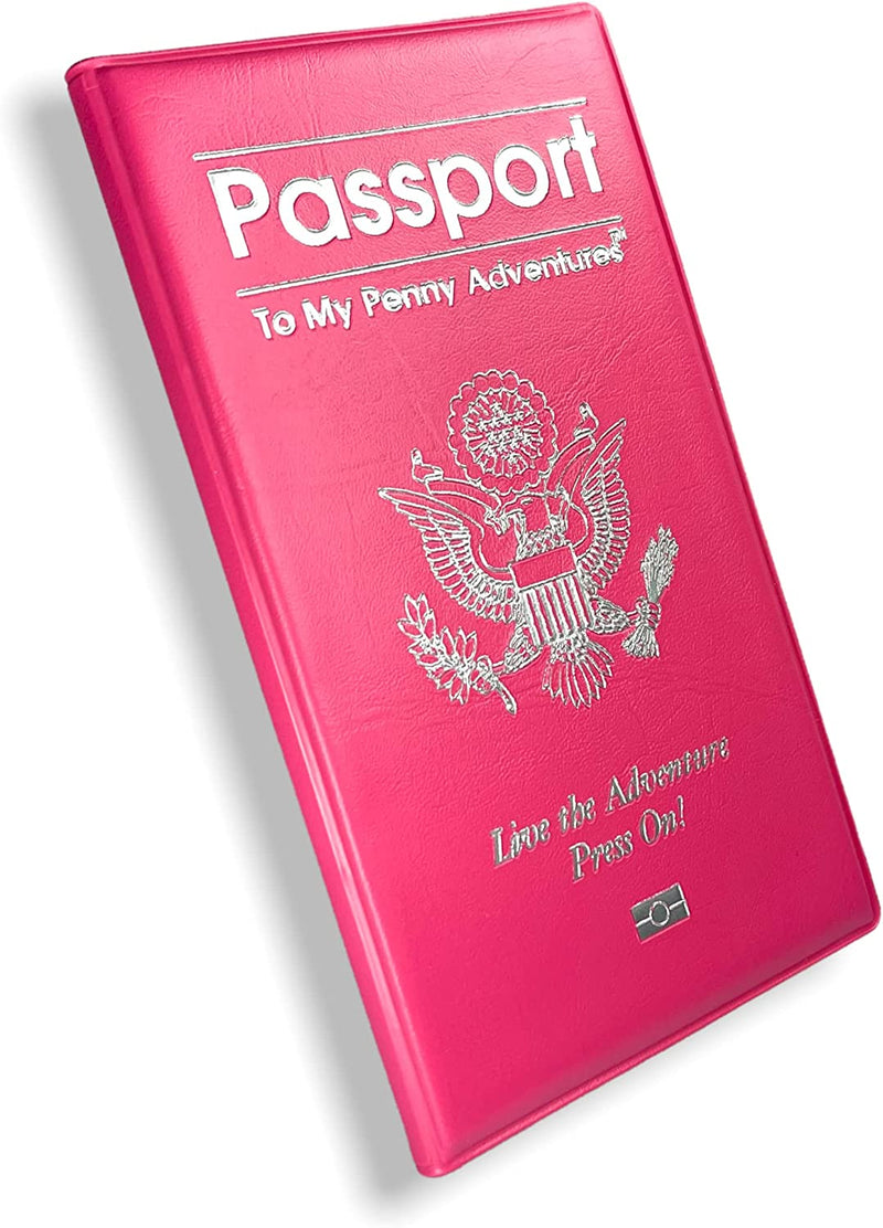 Pressed Penny Passport Holder