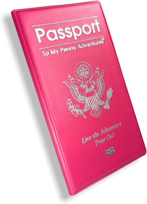 Pressed Penny Passport Holder