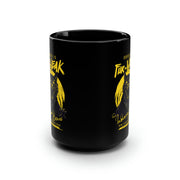 Coffee is FUR THE WEAK - Sir Indiana Bones Karate Mug, 15oz