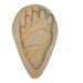 American Black Bear Juvenile Negative Footprint