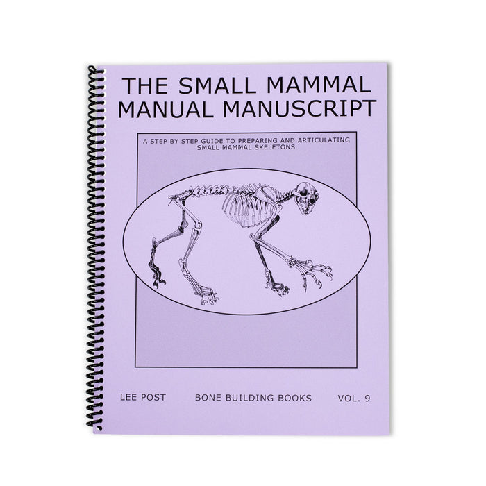 The Small Mammal Manual Manuscript Book (Vol. 9)