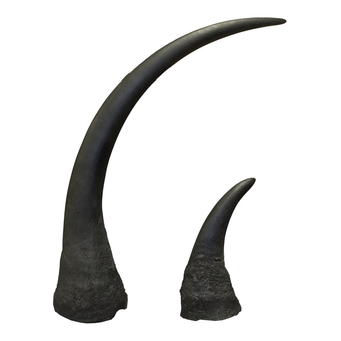 Replica Black Rhinoceros Set of Horns