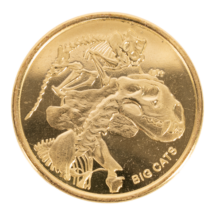 SKELETONS: Museum of Osteology Golden Medallion Coin