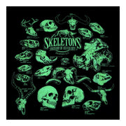 SKELETONS: Museum of Osteology Classic Skulls T-Shirt - Glow-in-the-Dark