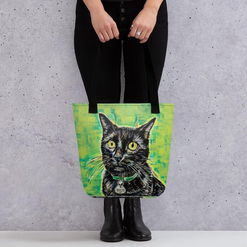 Sir Indiana Bones Portrait Tote Bag