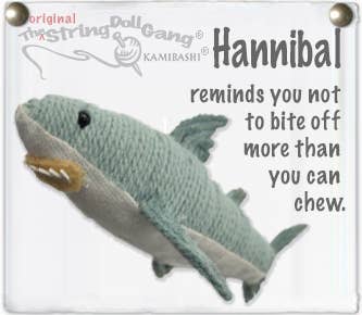 Hannibal the Shark (The String Doll Keychain)