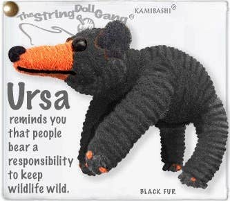 Ursa the Bear (The String Doll Keychain)