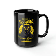 Coffee is FUR THE WEAK - Sir Indiana Bones Karate Mug, 15oz