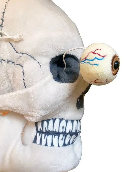 GIANTmicrobes Deluxe Skull Plush With Hidden Organs