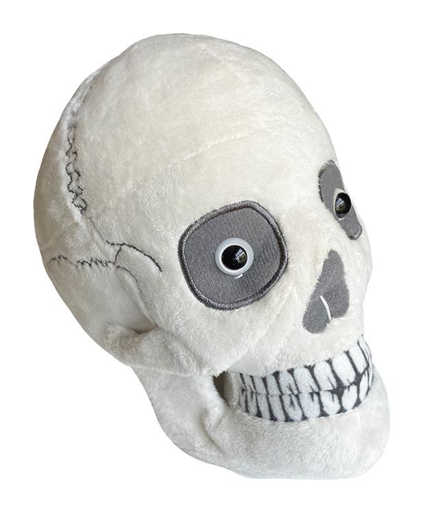 GIANTmicrobes Skull Plush