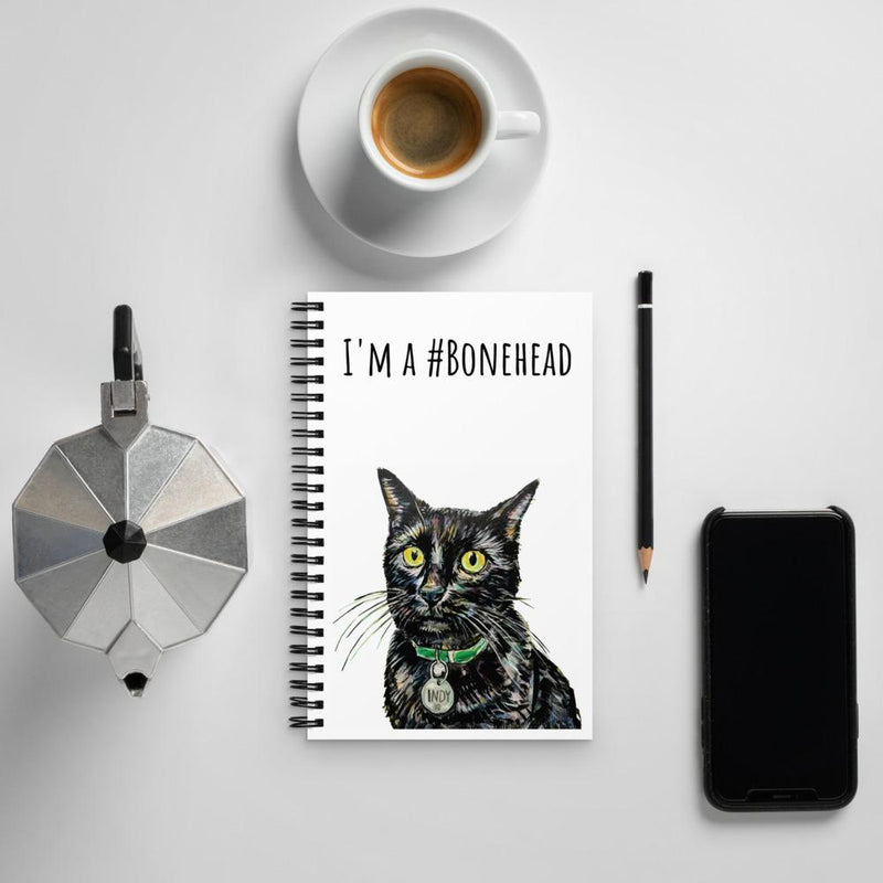 Sir Indiana Bones Limited Edition Spiral Notebook